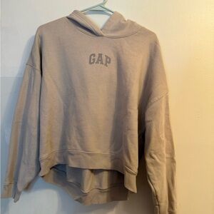 GAP Light Tan Pullover Hoodie
